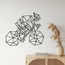 Görseli Galeri görüntüleyiciye yükleyin, Geometrik Bisiklet Metal Duvar Dekoru
