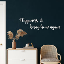 Görseli Galeri görüntüleyiciye yükleyin, Happiness Metal Duvar Dekoru
