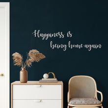 Görseli Galeri görüntüleyiciye yükleyin, Happiness Metal Duvar Dekoru
