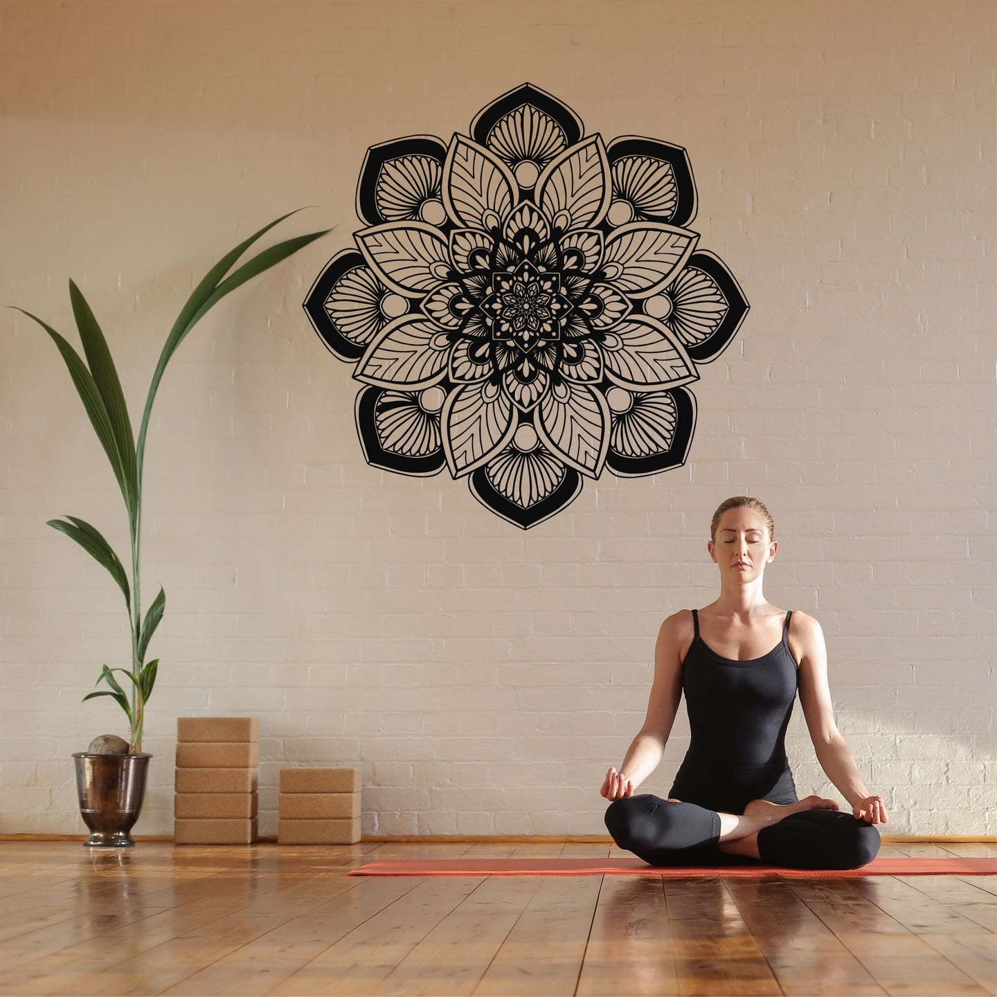 Mandala Metal Duvar Dekoru