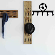 Görseli Galeri görüntüleyiciye yükleyin, Futbol Metal Anahtar Askılığı
